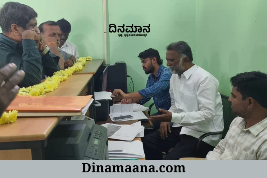 ಮೆಕ್ಕೆಜೋಳ ಖರೀದಿ ಕೇಂದ್ರ ನೋಂದಣಿಗೆ ಶಾಸಕ ಕೆ.ಎಸ್.ಬಸವಂತಪ್ಪ ಚಾಲನೆ