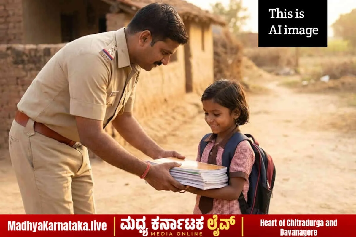 ಪುಸ್ತಕ ಸುಟ್ಟ ತಂದೆ, ಕಣ್ಣೀರು ಹಾಕಿದ ಮಗಳು! 112ಗೆ ಒಂದೇ ಒಂದು ಕರೆ.. ನ್ಯಾಮತಿ ಪೊಲೀಸರು ಮಾಡಿದ್ದೇನು ಗೊತ್ತಾ?